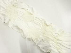 正絹　絞り　帯揚げ